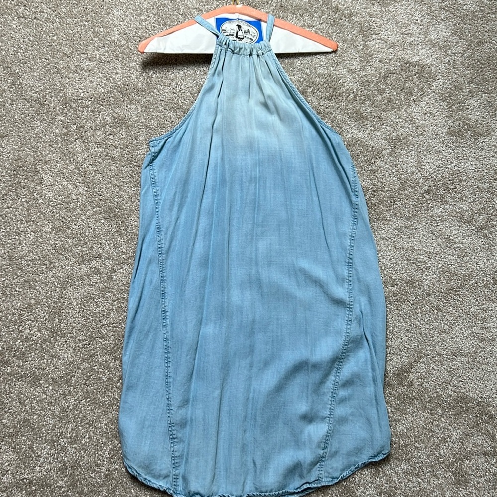 Ombré Jean halter dress, cloth & stone!